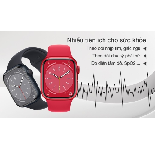 Đồng hồ thông minh Apple Watch S8 GPS 41mm 