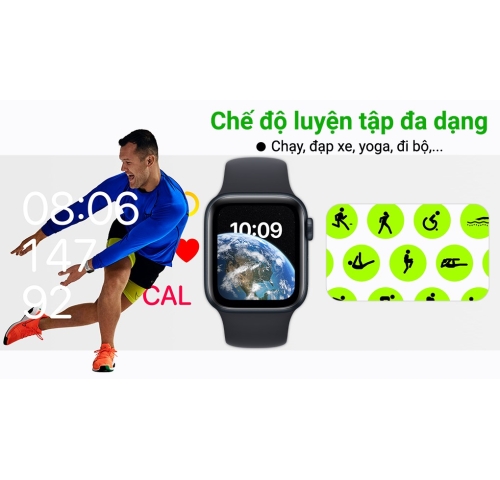 Đồng hồ thông minh Apple Watch SE 2022