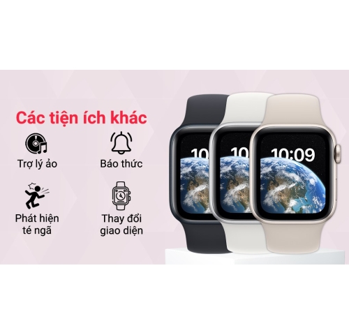 Đồng hồ thông minh Apple Watch SE 2022 GPS 44mm